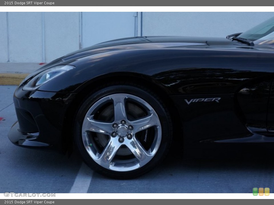2015 Dodge SRT Viper Coupe Wheel and Tire Photo #108135474