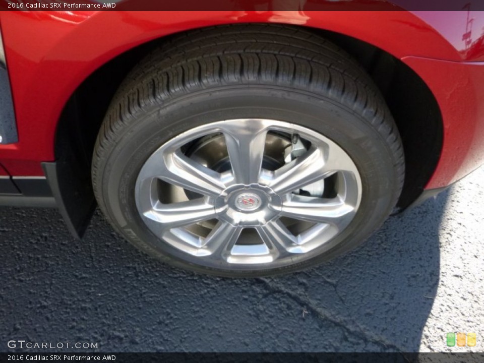 2016 Cadillac SRX Performance AWD Wheel and Tire Photo #108135489