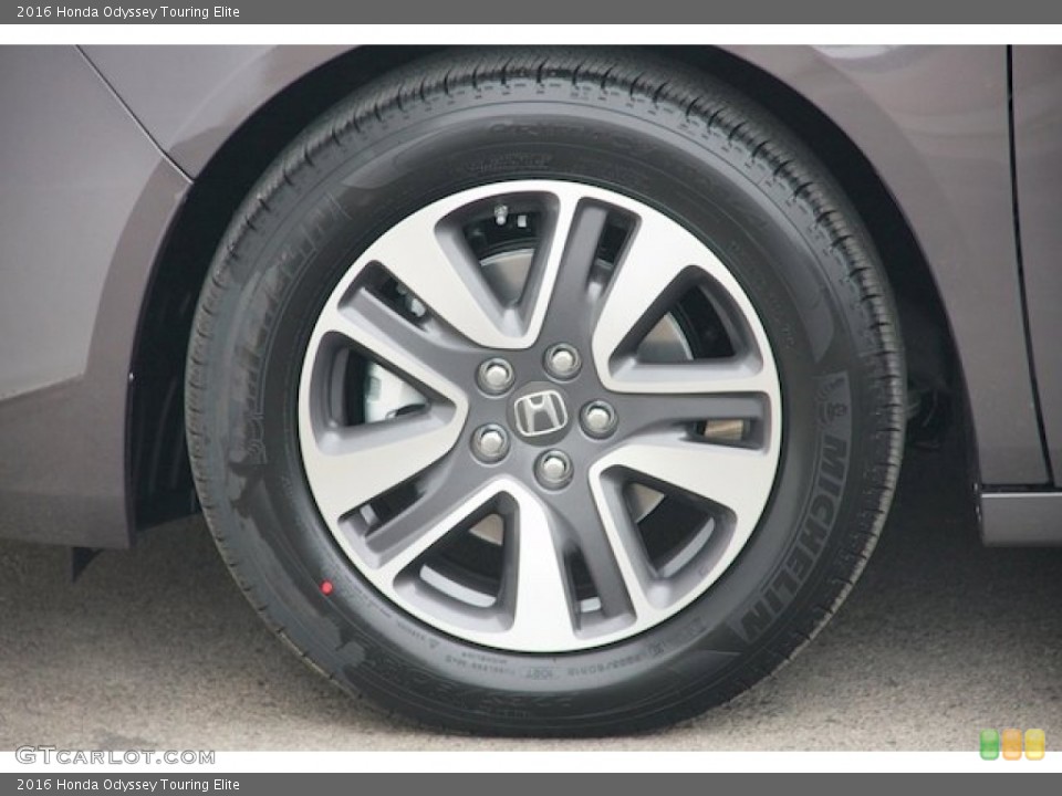 2016 Honda Odyssey Touring Elite Wheel and Tire Photo #108149866