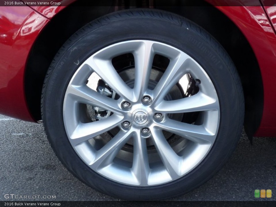 2016 Buick Verano Verano Group Wheel and Tire Photo #108154816