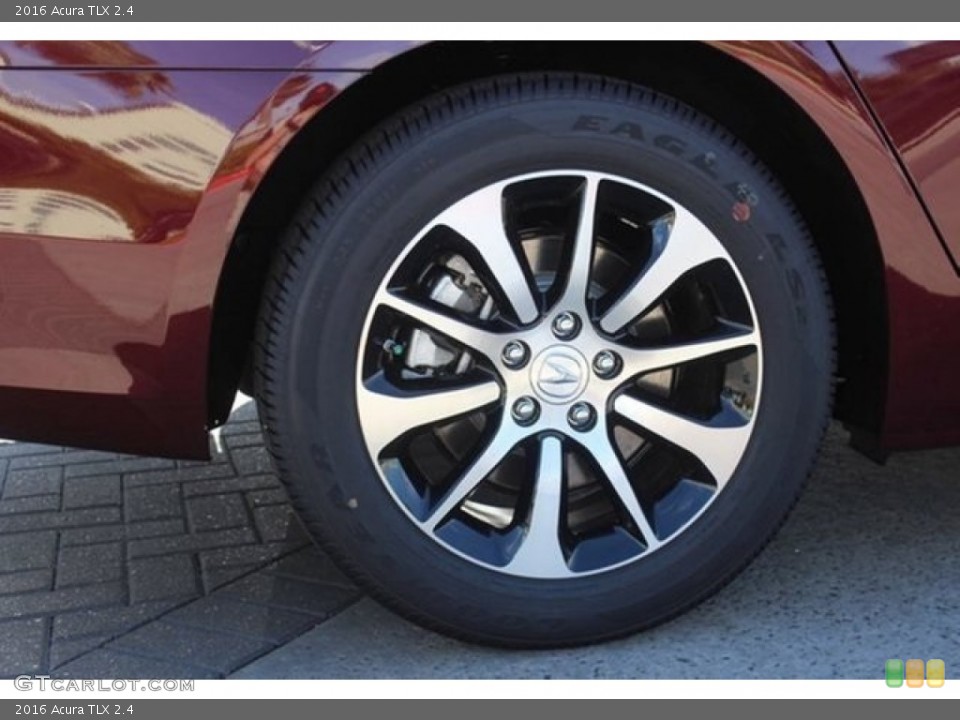 2016 Acura TLX 2.4 Wheel and Tire Photo #108156589