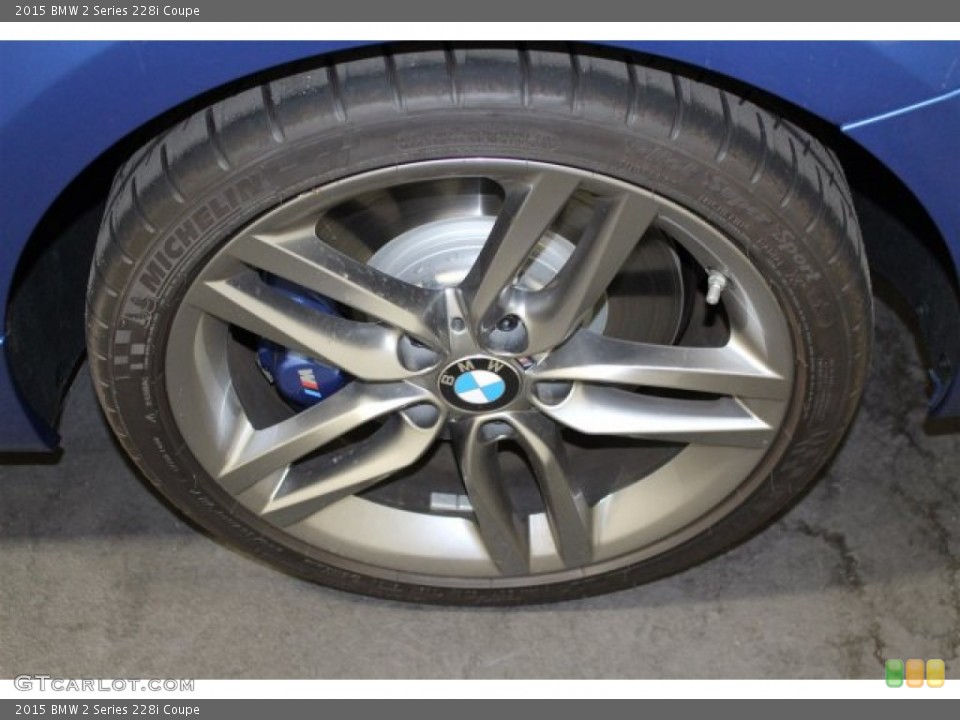 2015 BMW 2 Series 228i Coupe Wheel and Tire Photo #108157444