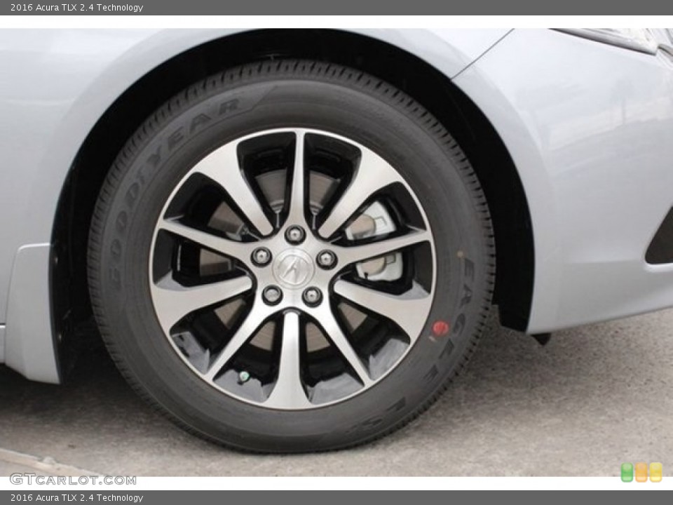 2016 Acura TLX 2.4 Technology Wheel and Tire Photo #108162340