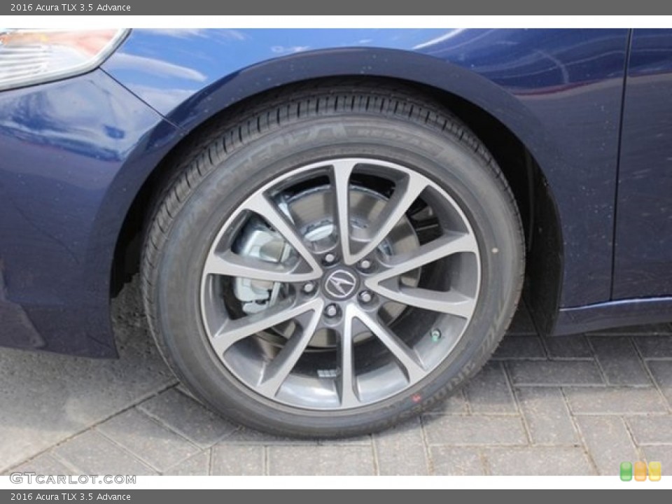 2016 Acura TLX 3.5 Advance Wheel and Tire Photo #108165646