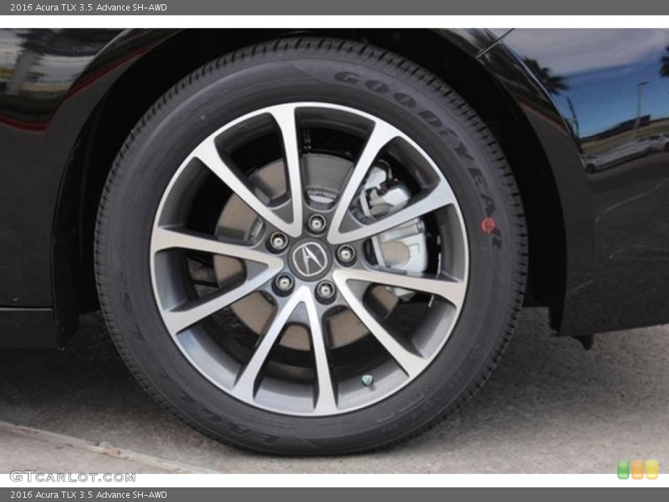 2016 Acura TLX 3.5 Advance SH-AWD Wheel and Tire Photo #108168634