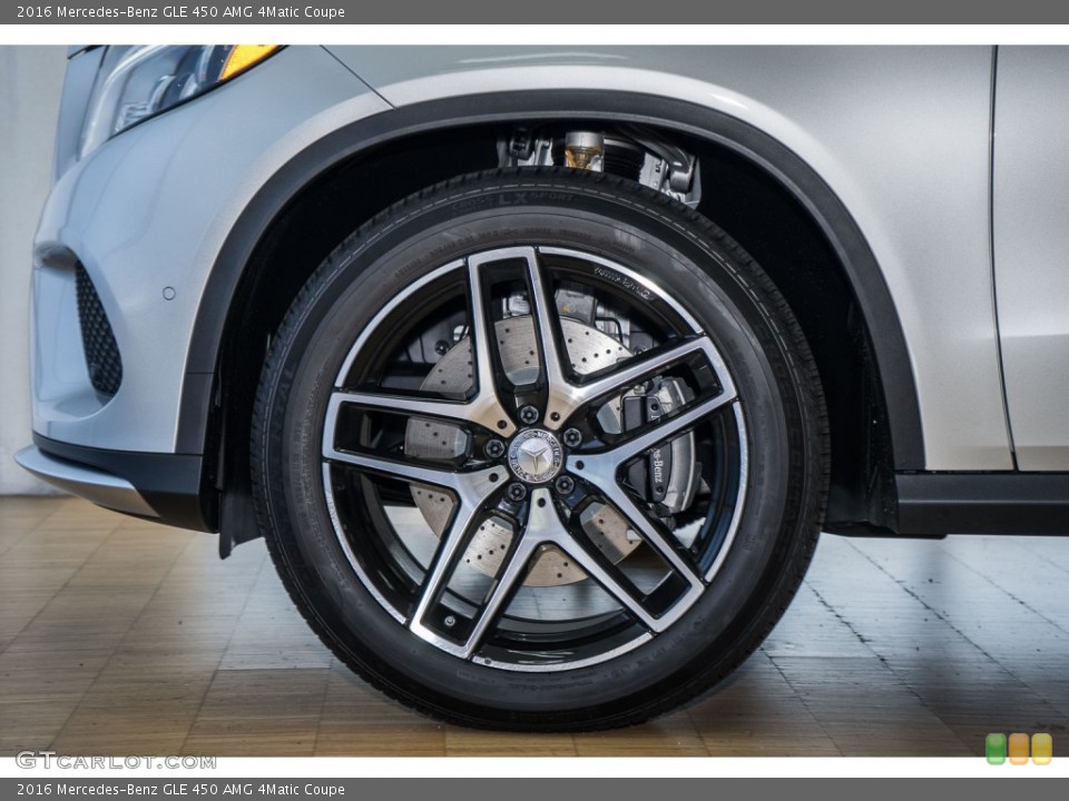2016 Mercedes-Benz GLE 450 AMG 4Matic Coupe Wheel and Tire Photo #108168910