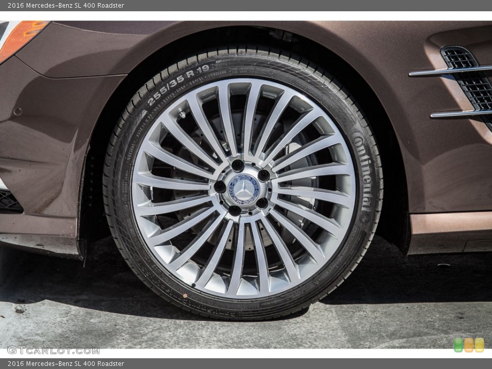 2016 Mercedes-Benz SL 400 Roadster Wheel and Tire Photo #108198082