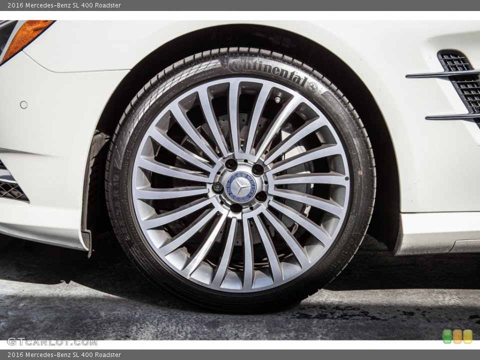 2016 Mercedes-Benz SL 400 Roadster Wheel and Tire Photo #108198423