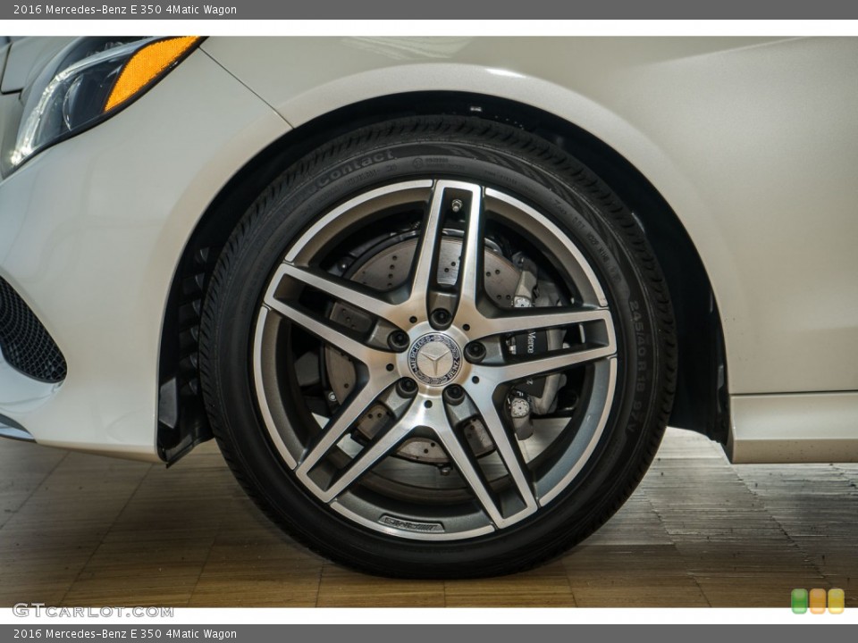 2016 Mercedes-Benz E 350 4Matic Wagon Wheel and Tire Photo #108202663