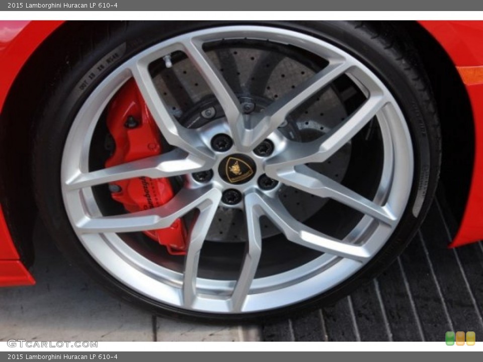 2015 Lamborghini Huracan LP 610-4 Wheel and Tire Photo #108203362