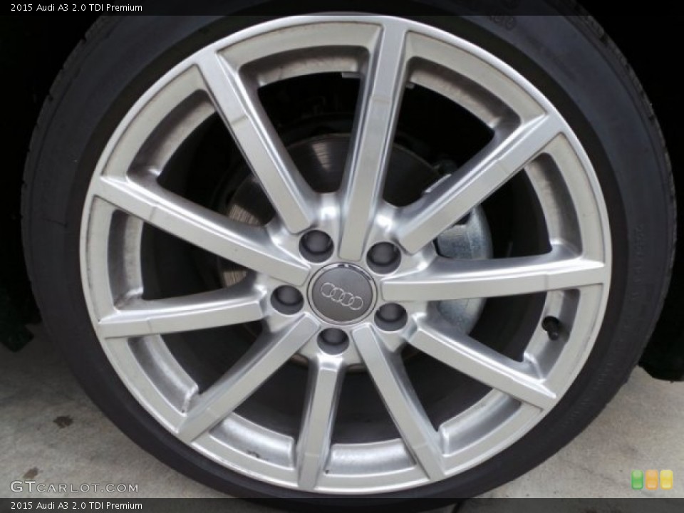 2015 Audi A3 2.0 TDI Premium Wheel and Tire Photo #108213774