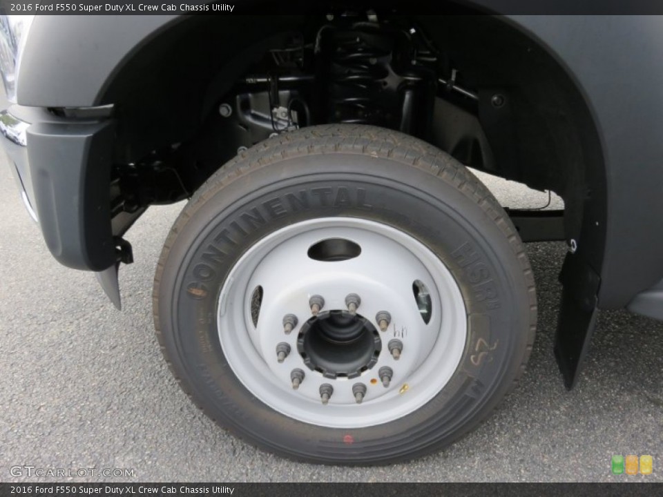 2016 Ford F550 Super Duty Wheels and Tires