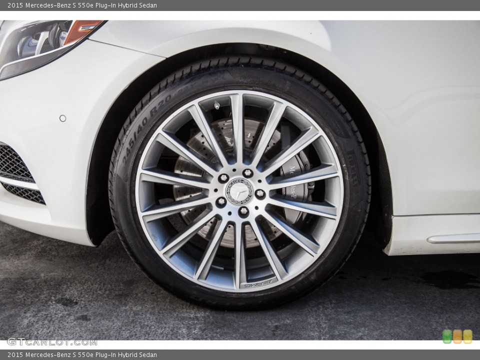 2015 Mercedes-Benz S 550e Plug-In Hybrid Sedan Wheel and Tire Photo #108231228