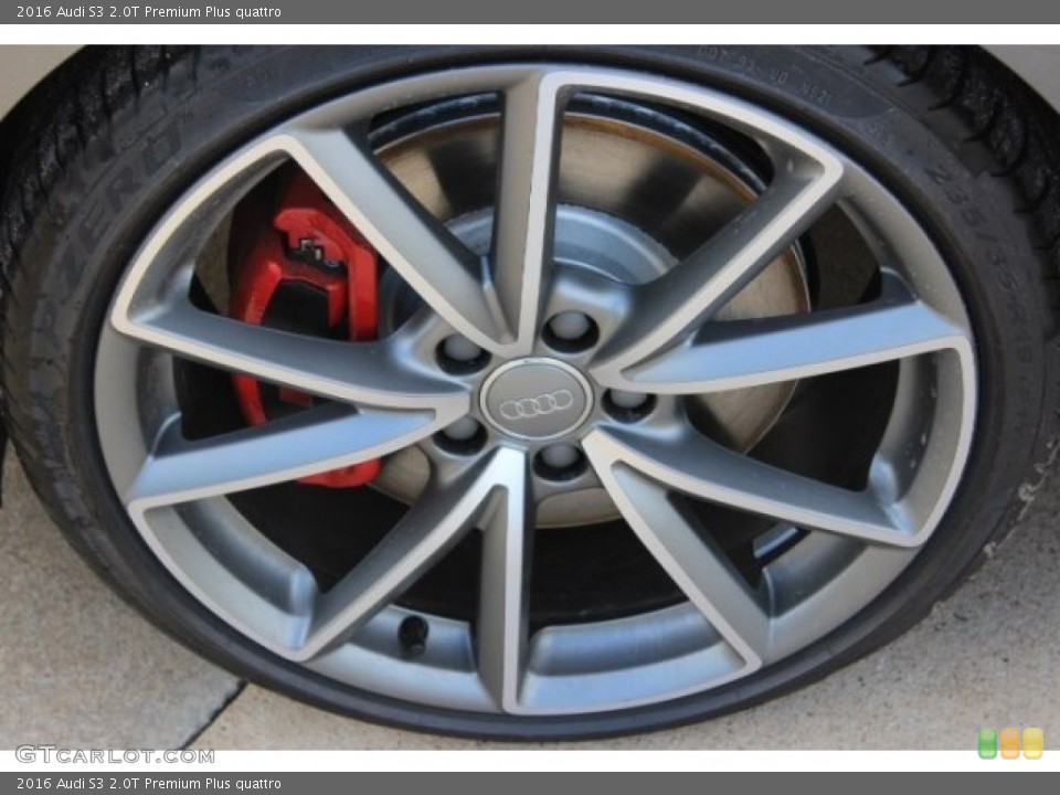 2016 Audi S3 2.0T Premium Plus quattro Wheel and Tire Photo #108275384