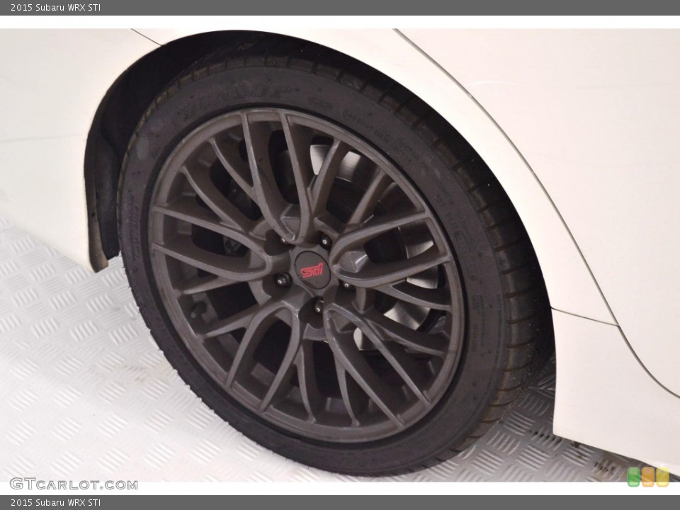 2015 Subaru WRX STI Wheel and Tire Photo #108279071