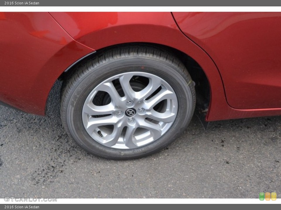 2016 Scion iA Sedan Wheel and Tire Photo #108285635
