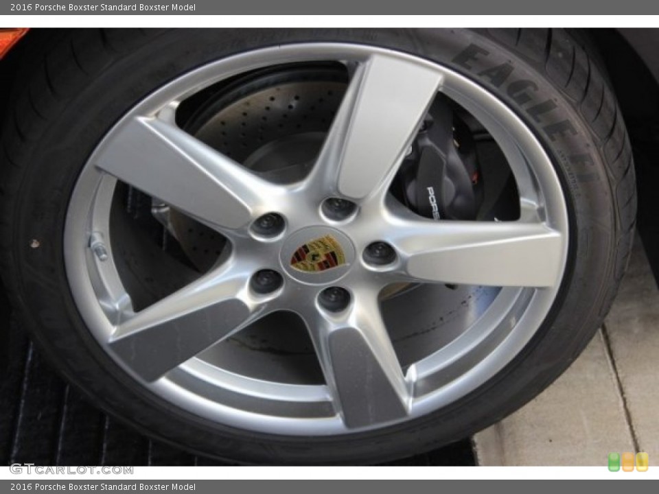 2016 Porsche Boxster  Wheel and Tire Photo #108308349