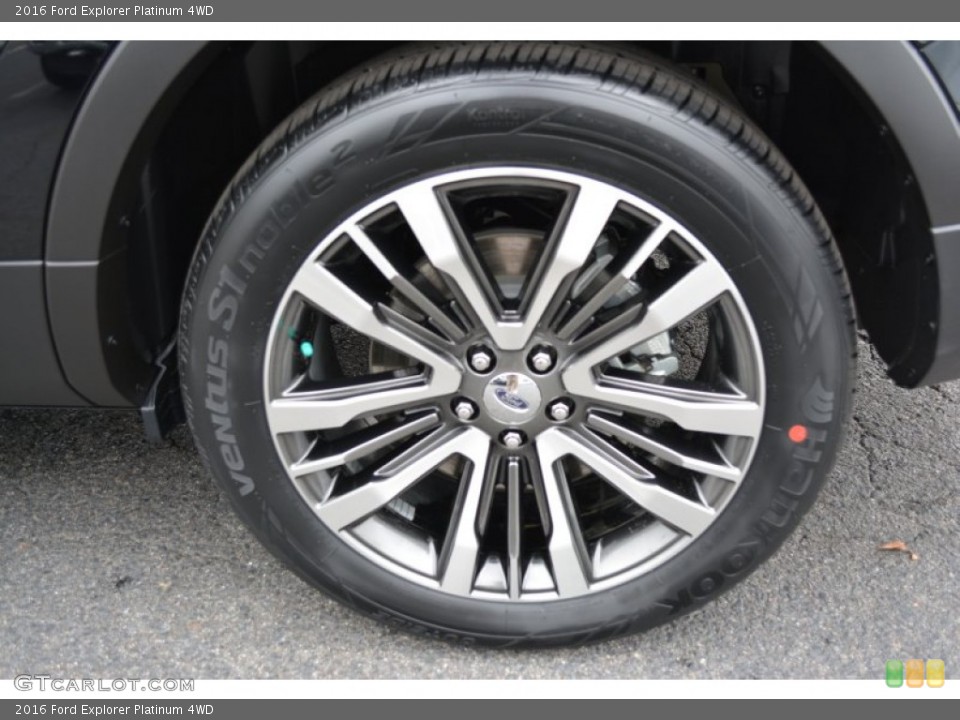 2016 Ford Explorer Platinum 4WD Wheel and Tire Photo 108313389