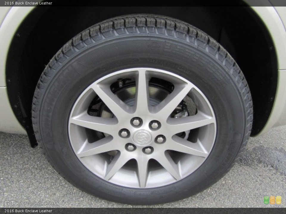 2016 Buick Enclave Leather Wheel and Tire Photo #108317124