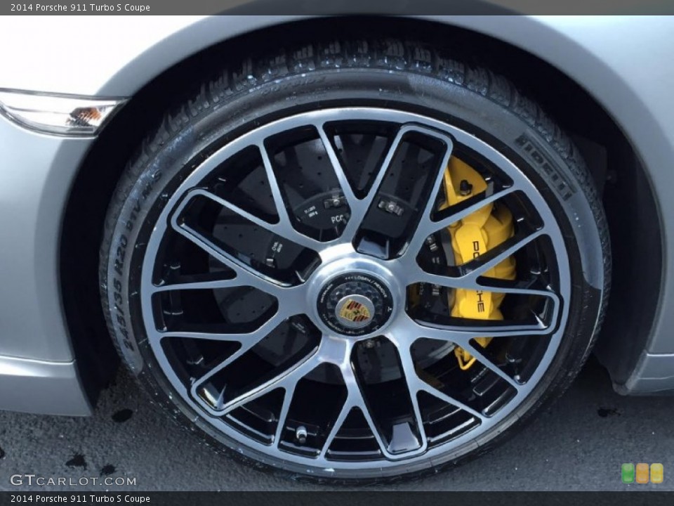 2014 Porsche 911 Turbo S Coupe Wheel and Tire Photo #108317871