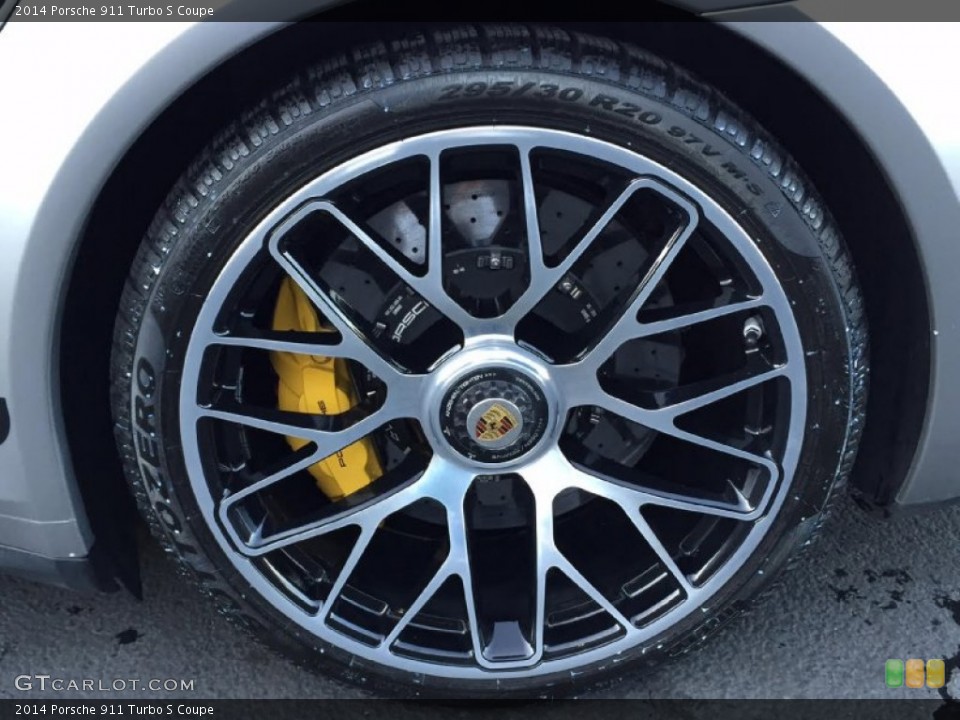 2014 Porsche 911 Turbo S Coupe Wheel and Tire Photo #108317897