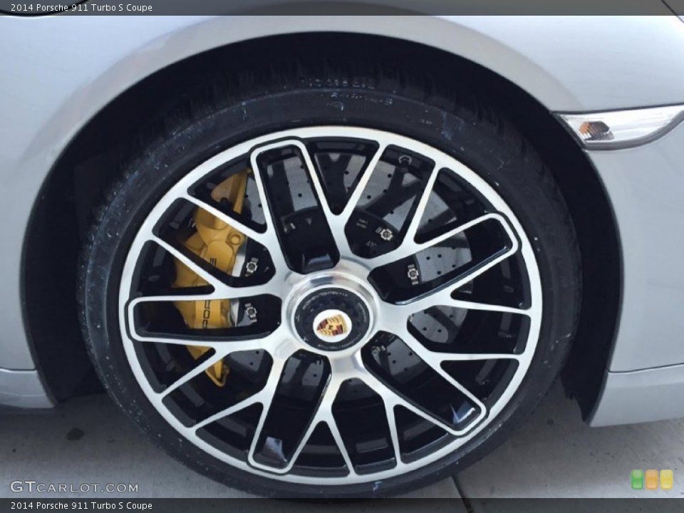 2014 Porsche 911 Turbo S Coupe Wheel and Tire Photo #108317916