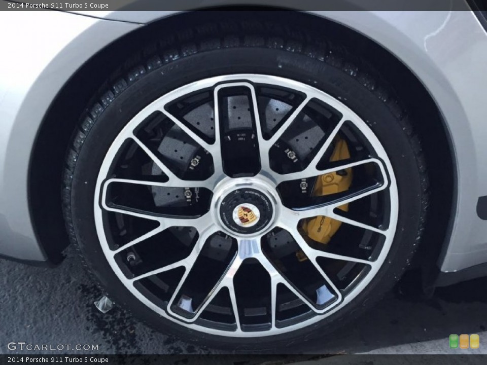 2014 Porsche 911 Turbo S Coupe Wheel and Tire Photo #108317937