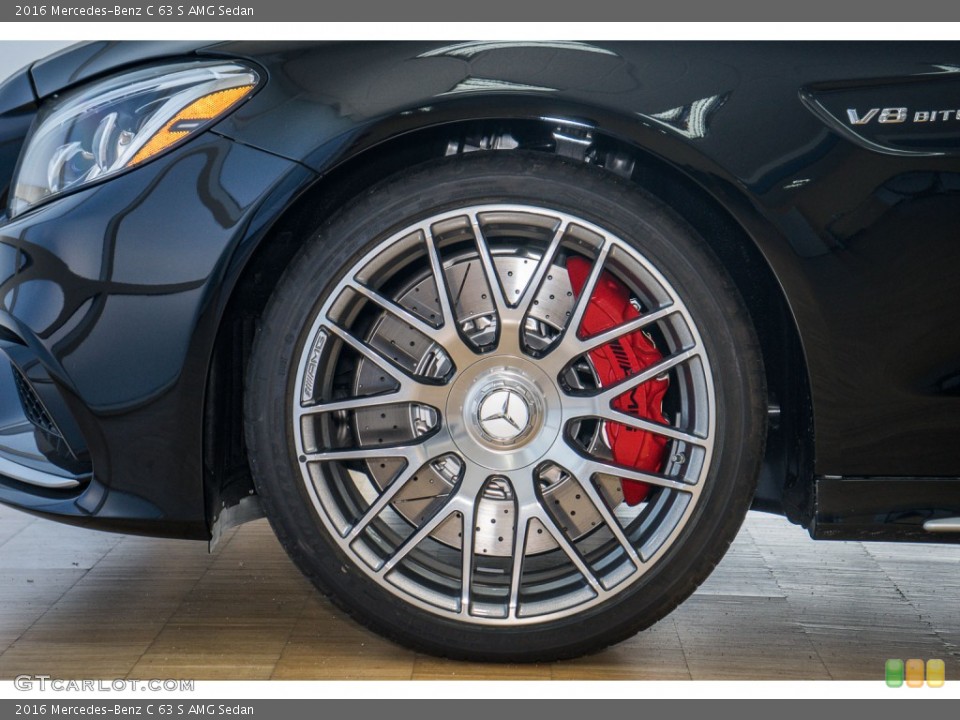 2016 Mercedes-Benz C 63 S AMG Sedan Wheel and Tire Photo #108321588