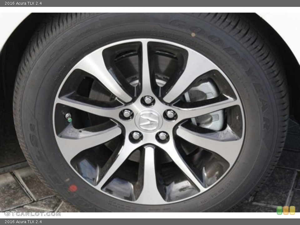 2016 Acura TLX 2.4 Wheel and Tire Photo #108345114