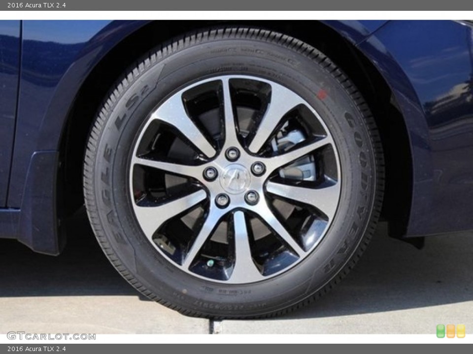 2016 Acura TLX 2.4 Wheel and Tire Photo #108347682