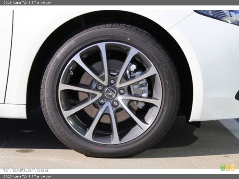 2016 Acura TLX 3.5 Technology Wheel and Tire Photo #108348416