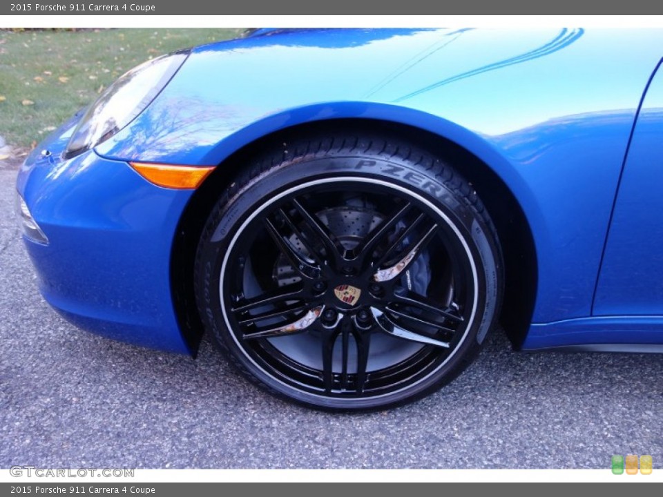 2015 Porsche 911 Carrera 4 Coupe Wheel and Tire Photo #108348674