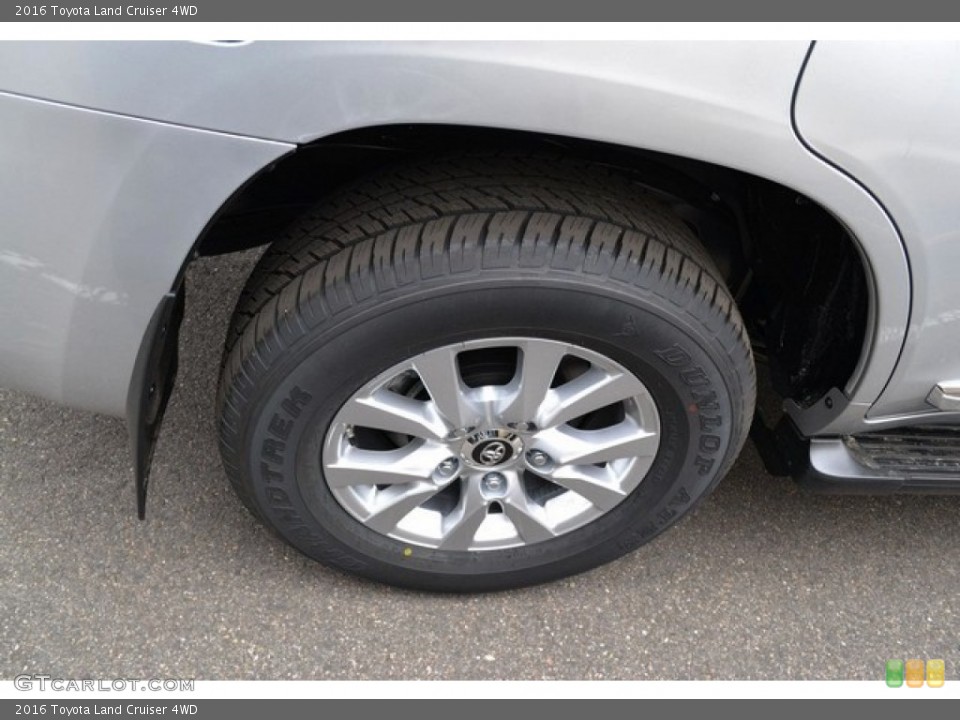 2016 Toyota Land Cruiser 4WD Wheel and Tire Photo #108357301