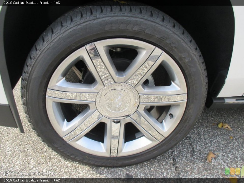 2016 Cadillac Escalade Premium 4WD Wheel and Tire Photo #108360822