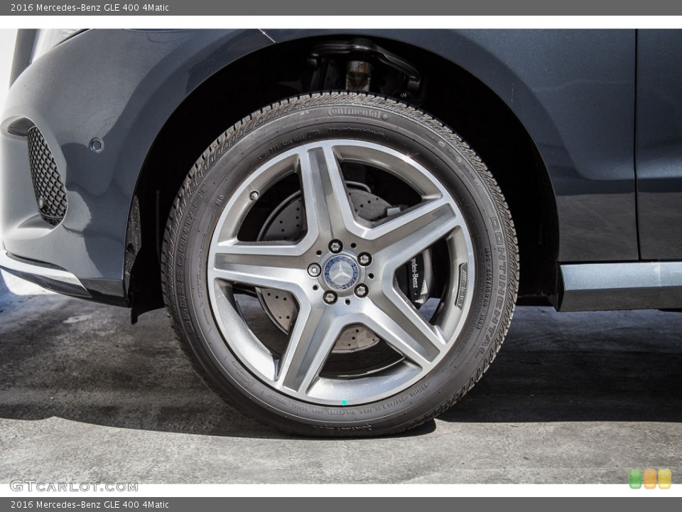 2016 Mercedes-Benz GLE 400 4Matic Wheel and Tire Photo #108366172