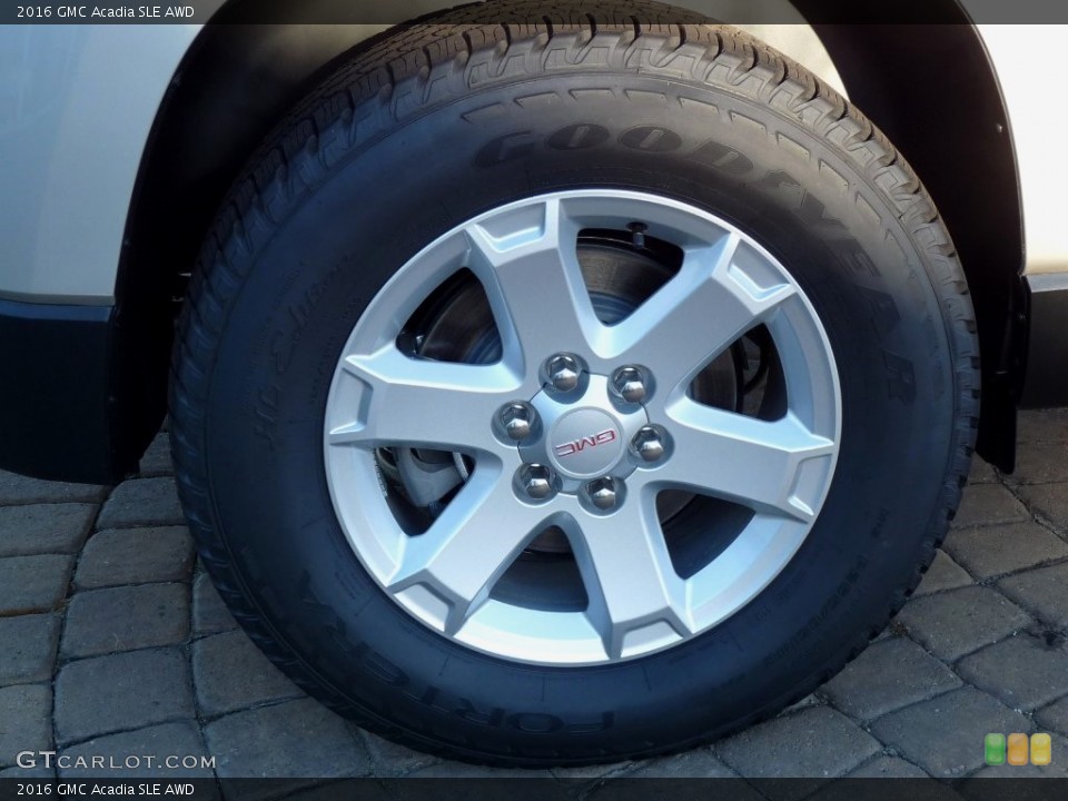2016 GMC Acadia SLE AWD Wheel and Tire Photo #108382383