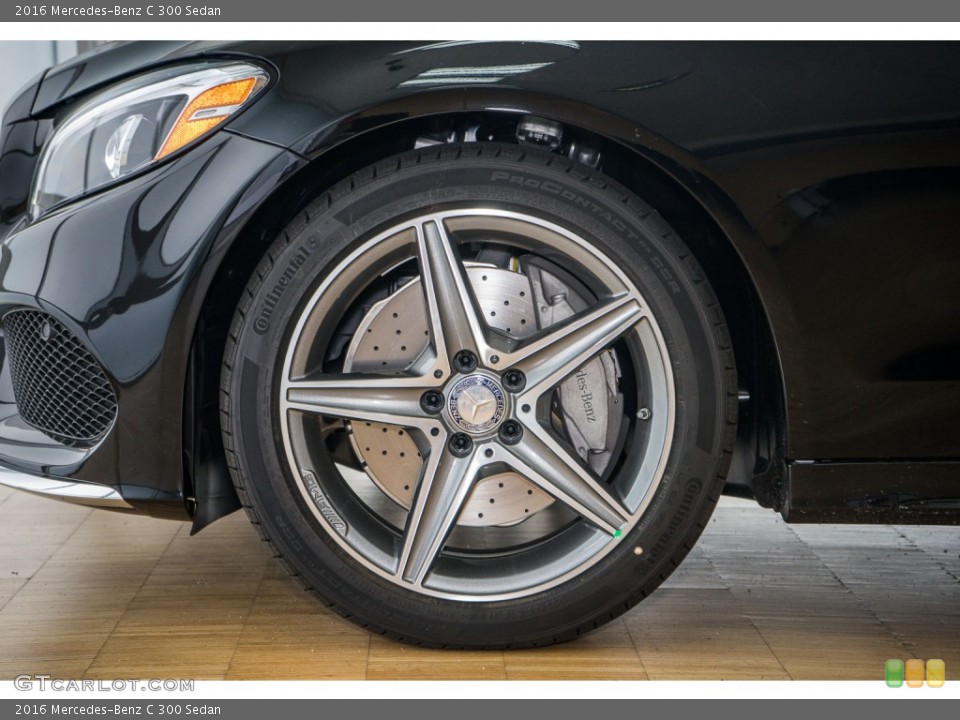 2016 Mercedes-Benz C 300 Sedan Wheel and Tire Photo #108397293