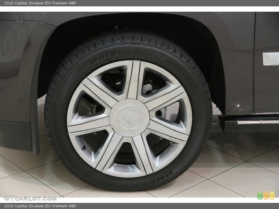 2016 Cadillac Escalade ESV Premium 4WD Wheel and Tire Photo #108410937