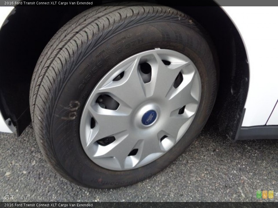 2016 Ford Transit Connect XLT Cargo Van Extended Wheel and Tire Photo #108412641