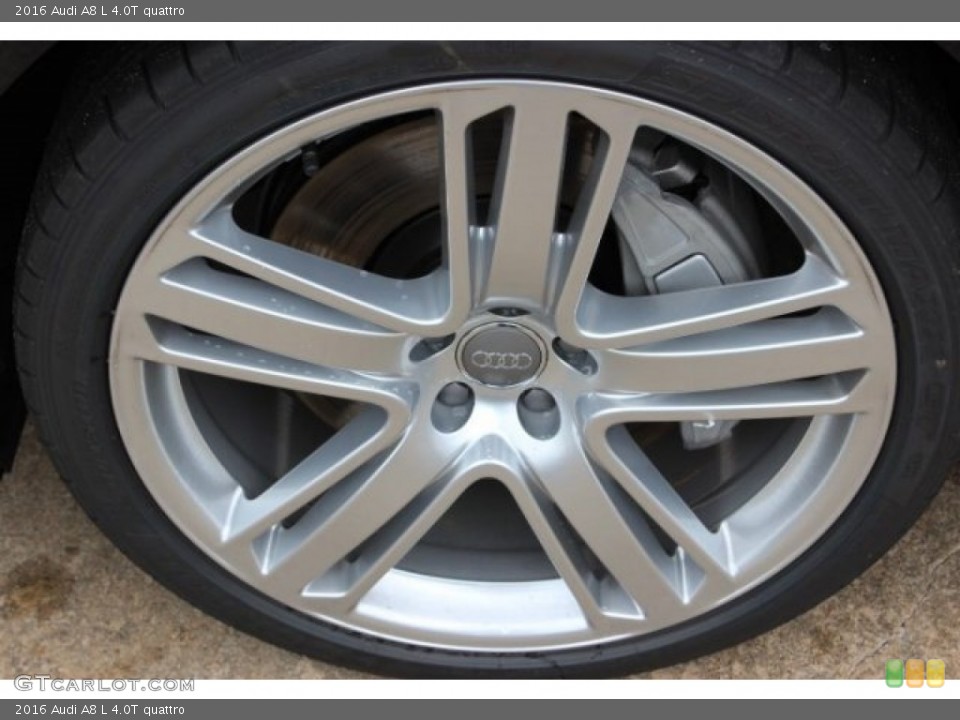 2016 Audi A8 L 4.0T quattro Wheel and Tire Photo #108416343