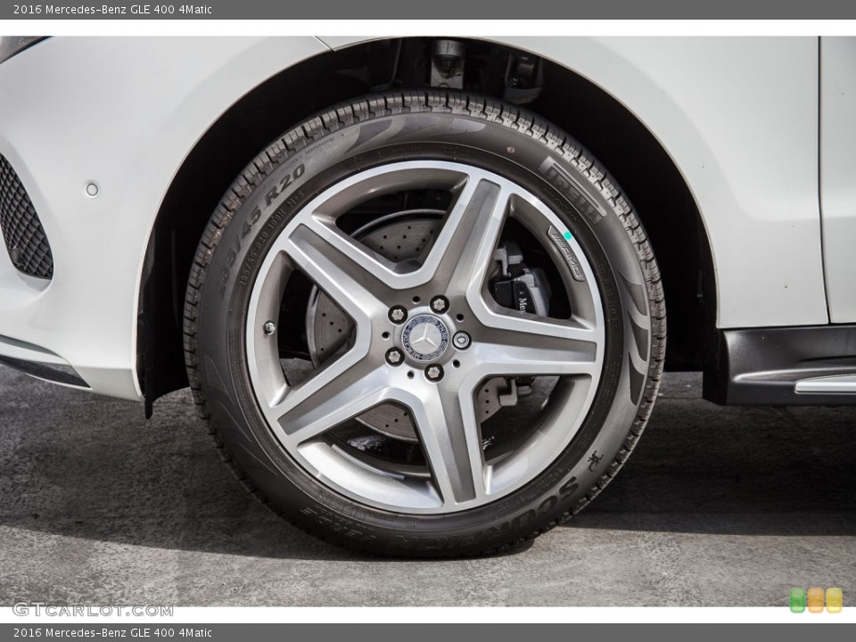 2016 Mercedes-Benz GLE 400 4Matic Wheel and Tire Photo #108422235