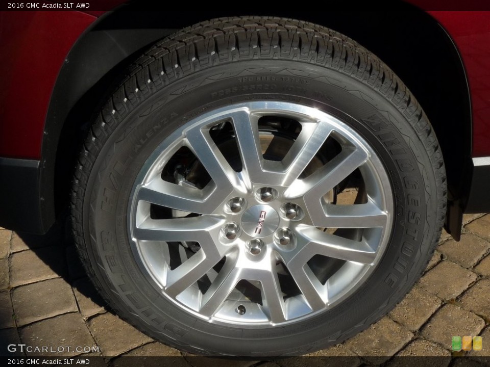 2016 GMC Acadia SLT AWD Wheel and Tire Photo #108454090