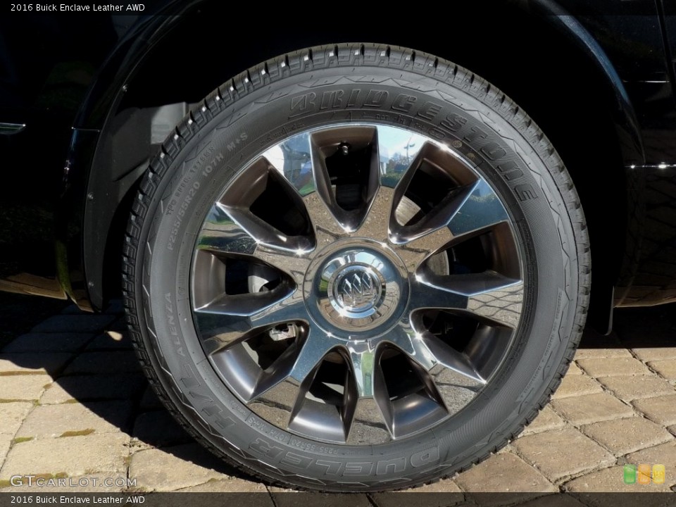 2016 Buick Enclave Leather AWD Wheel and Tire Photo #108454327