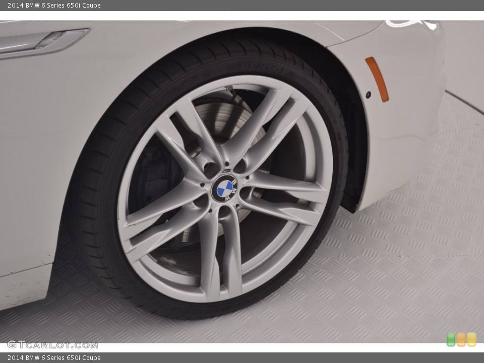 2014 BMW 6 Series 650i Coupe Wheel and Tire Photo #108457837