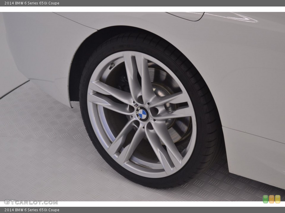 2014 BMW 6 Series 650i Coupe Wheel and Tire Photo #108457879