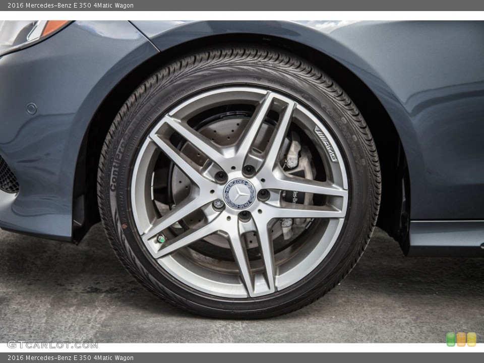 2016 Mercedes-Benz E 350 4Matic Wagon Wheel and Tire Photo #108460096