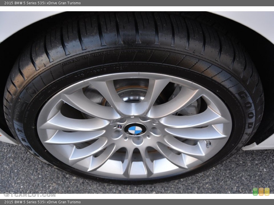 2015 BMW 5 Series 535i xDrive Gran Turismo Wheel and Tire Photo #108466279