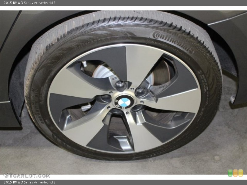 2015 BMW 3 Series ActiveHybrid 3 Wheel and Tire Photo #108468772