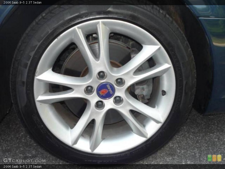 2006 Saab 9-5 2.3T Sedan Wheel and Tire Photo #10848099