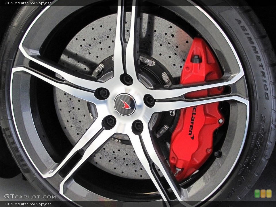 2015 McLaren 650S Spyder Wheel and Tire Photo #108482180